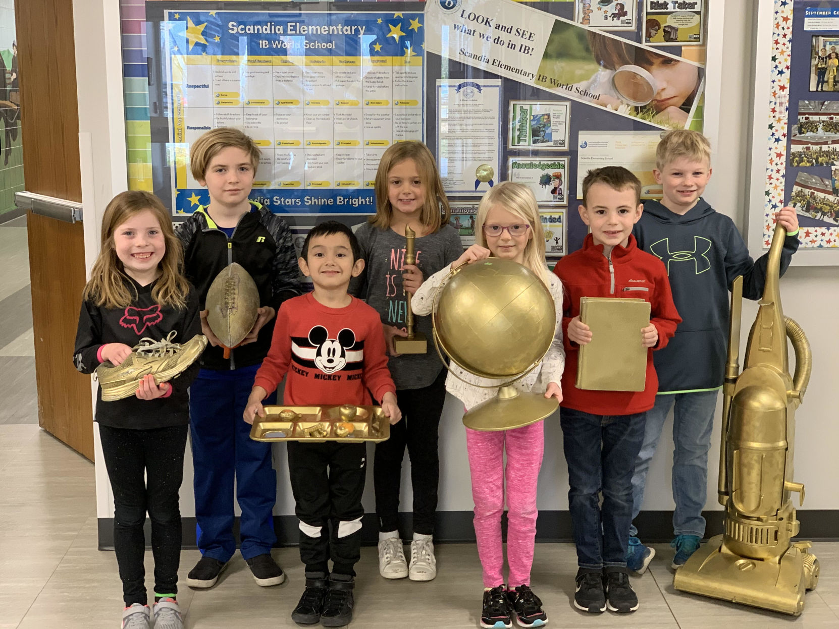 Scandia students earn golden trophies